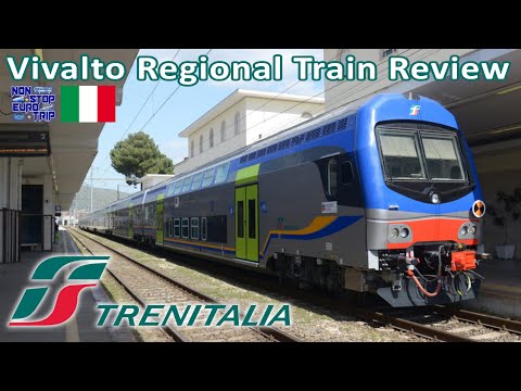 REVISÃO DA TRENITALIA VIVALTO REGIONALE / CIVITAVECCHIA PARA ROMA / RELATÓRIO DE VIAGEM DE TREM ITALIANO