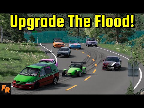 Upgrade The Flood - Big Speed, Bigger Crashes - BeamNG Drive