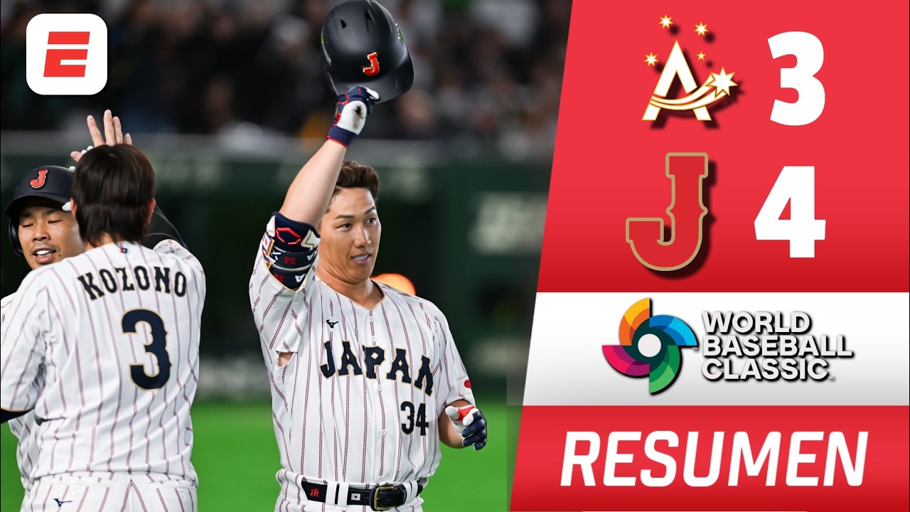Japón mantiene paso invicto como líder del Grupo C tras vencer a Australia | Clásico Mundial Béisbol