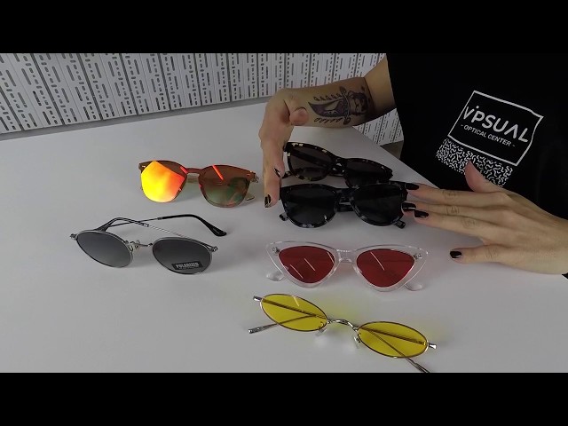 Vídeo relacionado con LJCZKA Gafas de Sol Polarizadas Ovaladas Hombre y Mujer, Gafas de Sol Vintage Ovaladas Retro Gafas Polarizadas Protección UV400