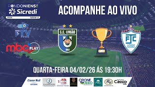 CAMPEONATO RONDONIENSE 2026 - UNIÃO CACOALENSE X JÍ-PARANÁ - 04/02/2026