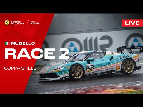 LIVE Ferrari Challenge EU - Mugello, Race 2 - Coppa Shell