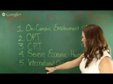 Working in the US as an International Student