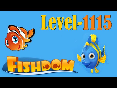 Save  fish game / fishdom / level 1115 / fishdom level 1115