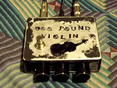 Dentone 900 Pound Violin Germanium transistor version hand build fuzz pedal box 2026 - Ransom Note Relic image 4