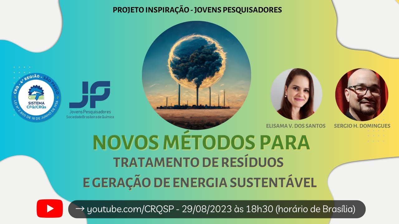 NOVOS METÓDOS PARA TRATAMENTO DE RESÍDUOS E GERAÇÃO DE ENERGIA SUSTENTÁVEL