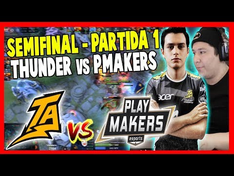 THUNDER vs PMAKERS - SEMIFINAL [PRIMERA PARTIDA] - CLASIFICATORIAS PERU #2 WESG 2018 | DOTA 2
