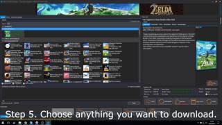 Downloading games with Wii U USB Helper & Cemu 1.7.3d