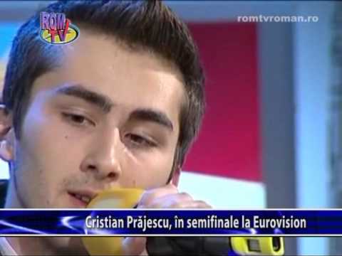 Cristian Prajescu, in semifinale la Eurovision