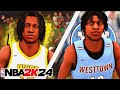 UNRANKED 15 YEAR OLD MEETS THE #1 TEAM IN PHILLY!!! - NBA 2K24 MyCAREER #2