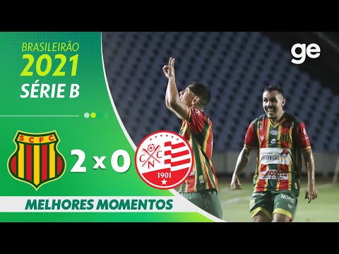 Gols e lances de Sampaio Corrêa x Náutico
