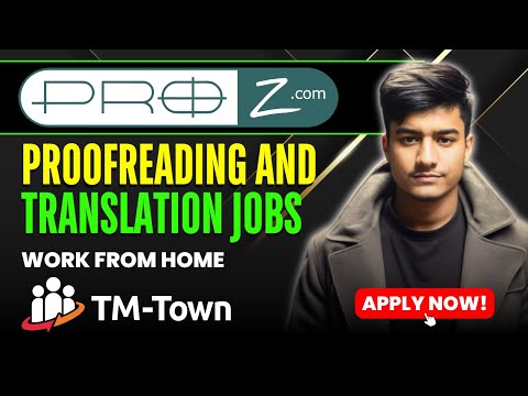Earn on Proz.com & TM-Town as a Translator | Freelance Jobs 2025 💸