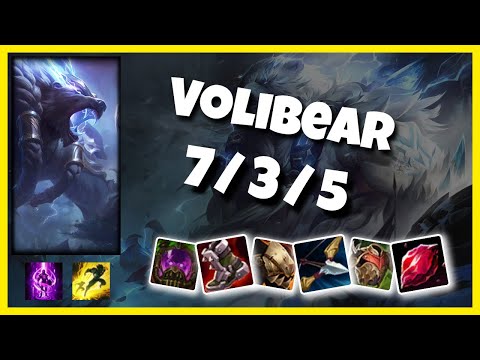 Volibear vs Gnar Top 11.5 Challenger S11 Gameplay (7/3/5) - TURKISH