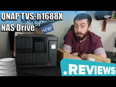Serveris QNAP TVS-h1688X-W1250-32G video