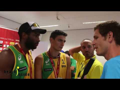 The Interview with the Worldchamps Andre / Evandro #worldchampsvienna also in português