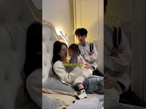 A charming son and a jealous dad, haha #Step by step I've overcome my childishness #Do you like