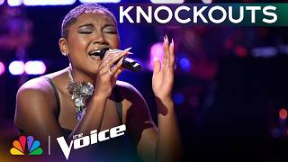 Jaali Boyd Conquers Fergie's "Big Girls Don't Cry" | The Voice Knockouts | NBC