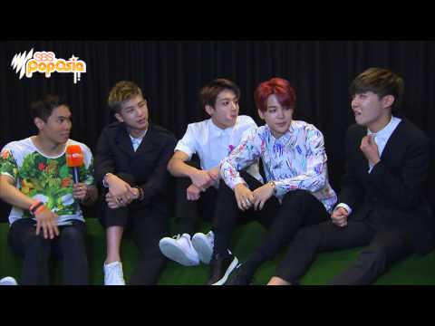BTS chats to Andy Trieu at SBS PopAsia HQ
