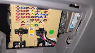 2013 Hyundai Elantra AC Fuses