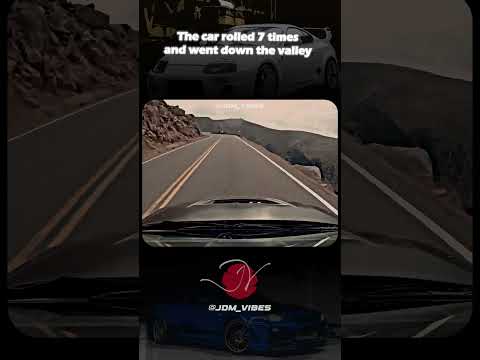 Pikes Peak race didn't end well in a Lancia... #jdm#lancia# #cars #automobile #drift #edit