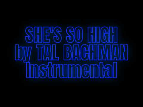 She's so High by Tal Bachman Instrumental