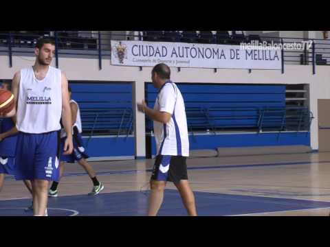 El Melilla Baloncesto completa su primera sesión de pretemporada