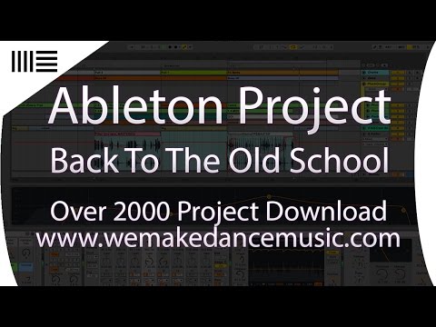 Free Download Back Old School Ableton Template Project