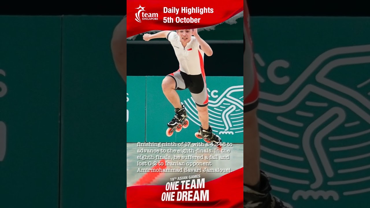Hangzhou 2022: Team Singapore Reels Hangzhou 2022: Team Singapore Reels