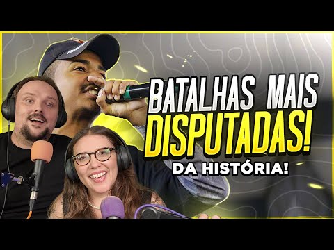 15 MELHORES BATALHAS DE RIMAS DA HISTÓRIA! 🔥 - CASAL REACT