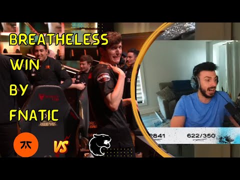 Sen Tarik Raection on Fnatic Winning Against Furia on Valorant Champions