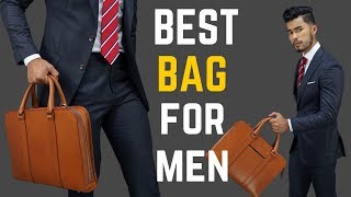 The ONE Bag EVERY Successful  Man NEEDS! | Briefcase Bag Review