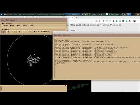 AMBER - A case study in folding Trp-Cage (advanced analysis and clustering)