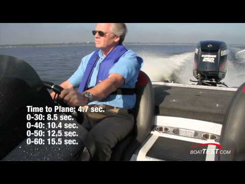 Evinrude E-TEC 250 H.O. Engine 2011 Test/ Component Reviews - By BoatTest.com