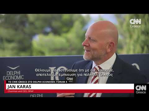 Delphi Economic Forum X: O Jan Karas στο CNN Greece