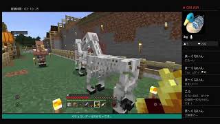 【マイクラ】#10ネザー要塞発見！！ブレイズロッドを安定ゲット！調合台を使いあの村人ゾンビ達を…