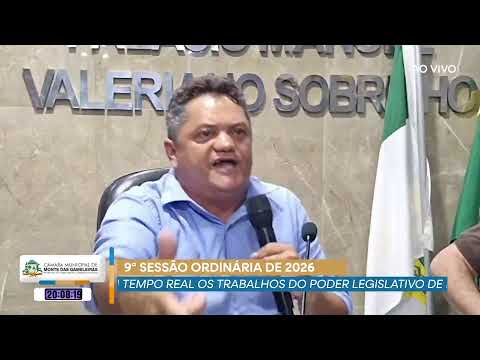9ª SESSÃO ORDINÁRIA DE 2026.