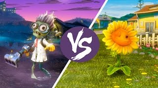 Pvz Garden Warfare 2 Sunflower Queen Super Boss Wave Graveyard Scientist Vs Sunflower Plants Zombies Garden Warfare