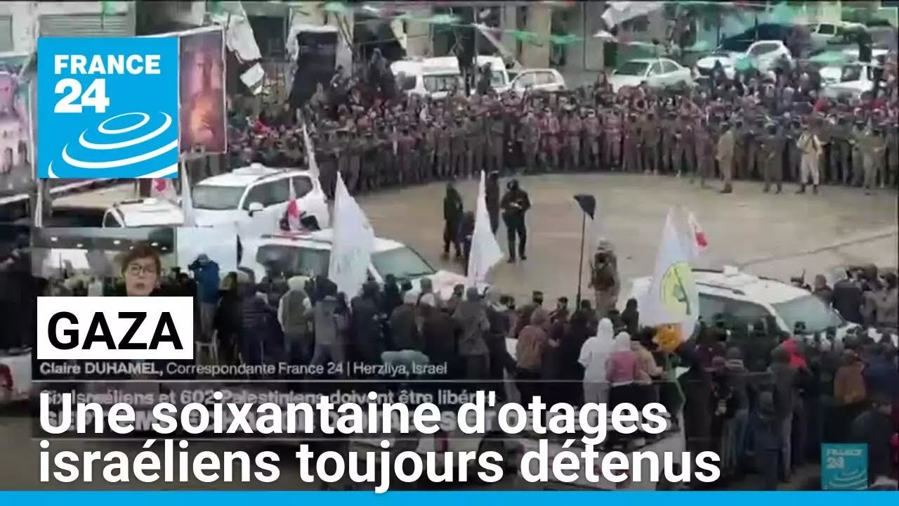 Israël-Hamas : "Une soixantaine d'otages israéliens toujours détenus à l'issue de la première phase"