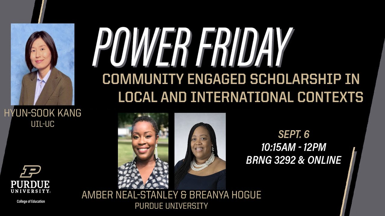 Power Friday: Community Engaged Research thru Purdue Children's Defense Fund Freedom School at FUMC