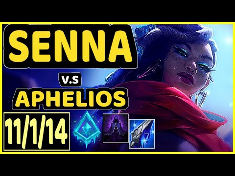 FENIX (SENNA) vs APHELIOS - 11/1/14 KDA BOTTOM ADC CHALLENGER GAMEPLAY - NA