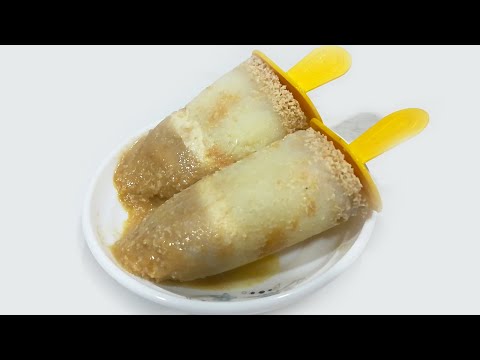 ঘরে থাকা দুইটি উপকরন দিয়ে তৈরী করুন মজাদার আইসক্রিম || Ice Cream Recipe in bangla