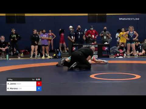 68 Kg Consi Of 8 #2 - Andrea Jones, Washington Vs Kayla Marano, Lion Wrestling Club