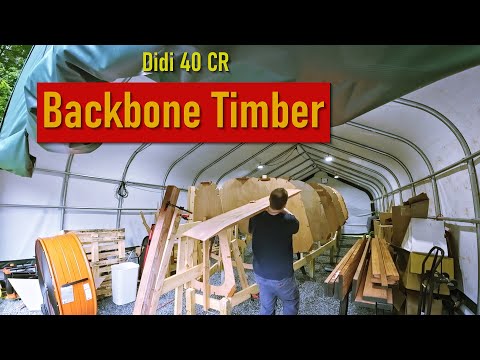 Backbone Timber - 40ft Boat Build