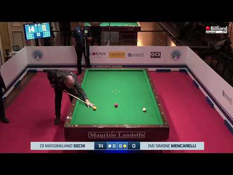 Mencarelli Simone VS Sechi Massimiliano   21° Campionato Italiano Sanremo