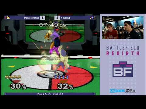 Battlefield 9 Pools - PapaNoJohns (Fox) vs Yingling (Falco)