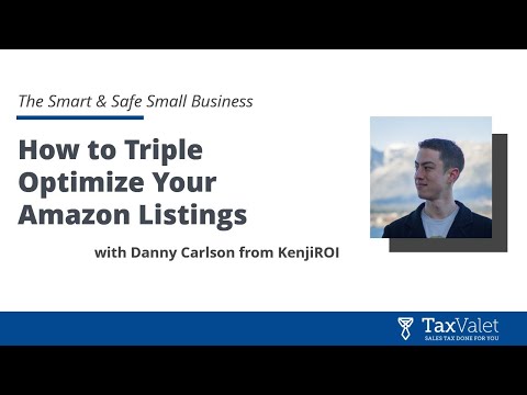 How to Triple Optimize Your Amazon Listings - with Danny Carlson from KenjiROI