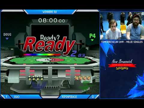 TLAN 2019 Melee Singles - EGO (Captain Falcon) vs RipInPeace (Marth, Fox) WR2