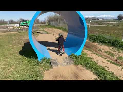 Woom Balance bike at bike park!