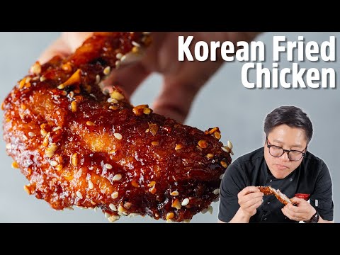 Korean Fried Chicken Wings - Crispy, Spicy, Sticky Wings from Heaven!