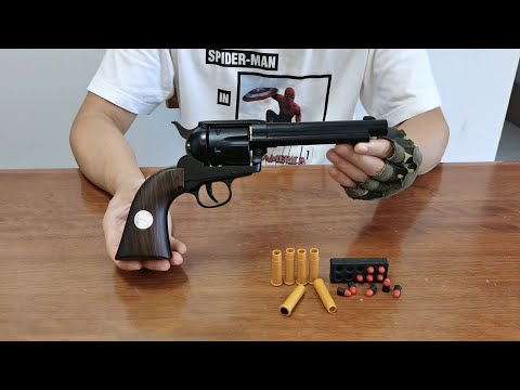Colt M1873 Revolver Soft Bullet Toy Gun Unboxing 2022 - Colt Single Action Army